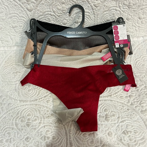 Vince Camuto 5 pack no show thongs, size medium, NWT - Picture 1 of 7